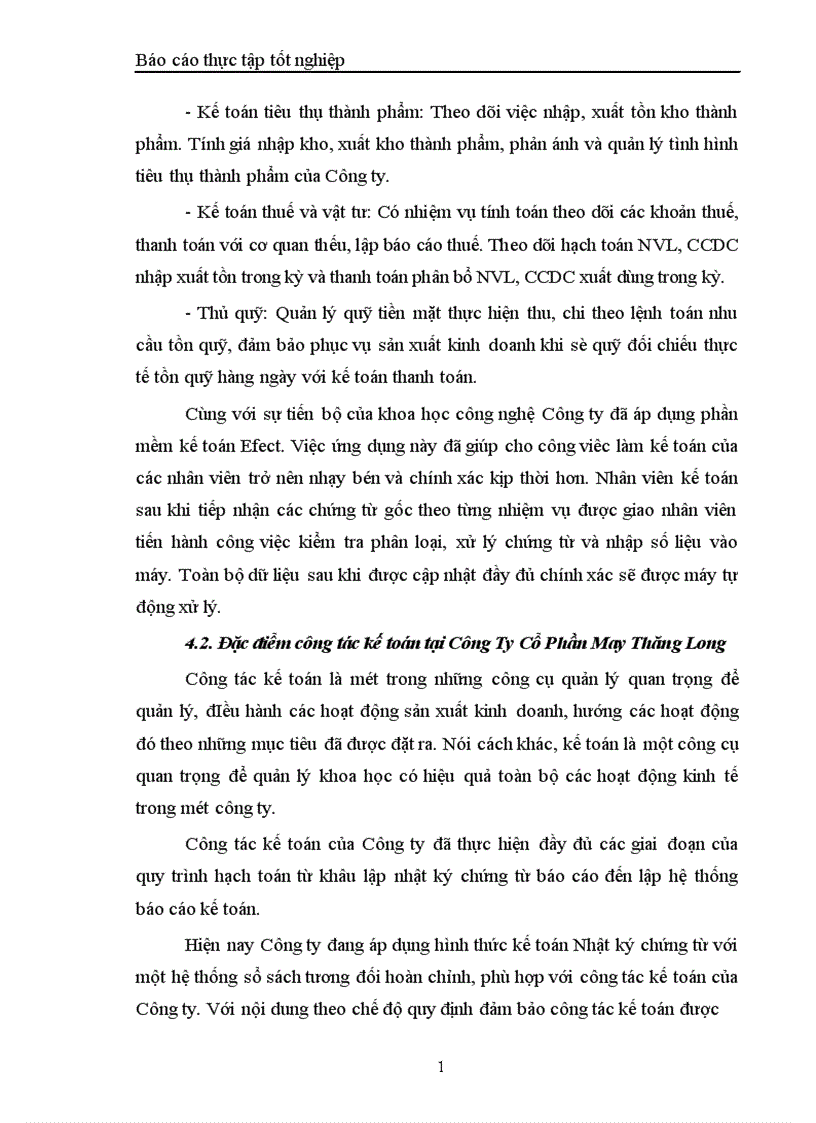 image for page Hạch toán công tác kế toán tiền lương và các khoản trích theo lương tại công ty cổ phần may thăng long 1