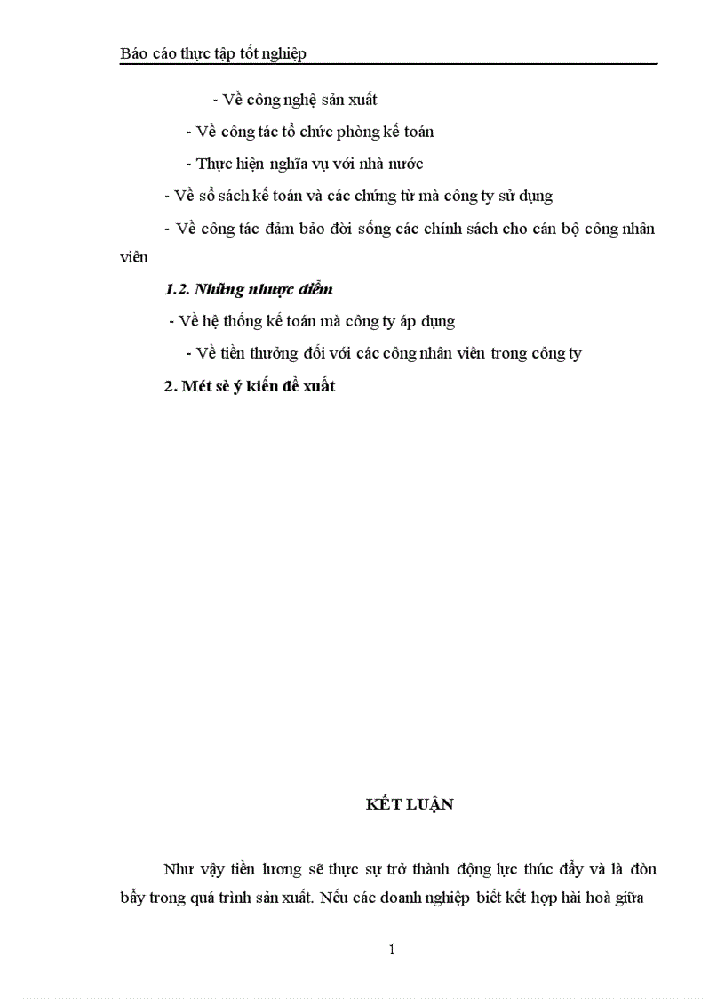 image for page Hạch toán công tác kế toán tiền lương và các khoản trích theo lương tại công ty cổ phần may thăng long 1