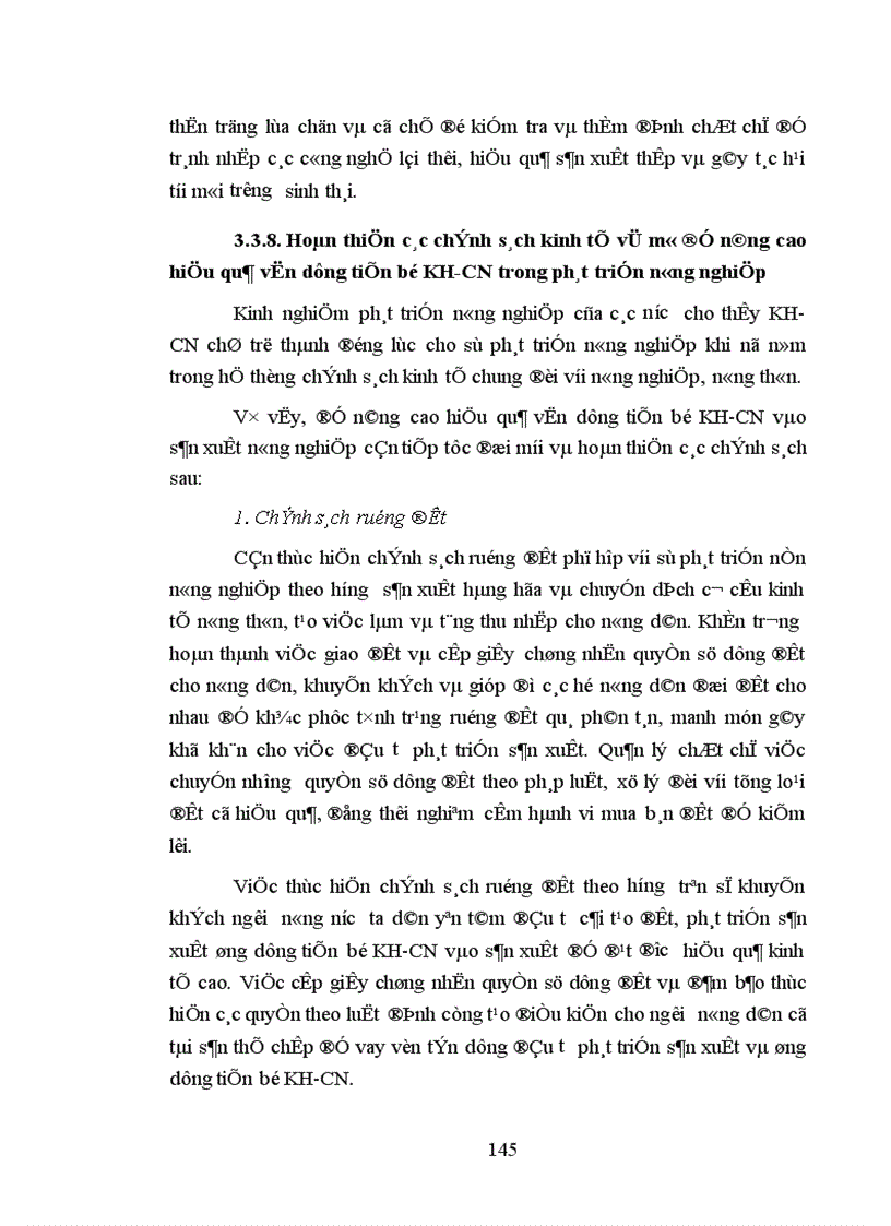 image for page Những phương hướng và biện pháp nhằm đưa tiến bộ khoa học công nghệ vào nông nghiệp của Cộng hòa Dân chủ nhân dân Lào