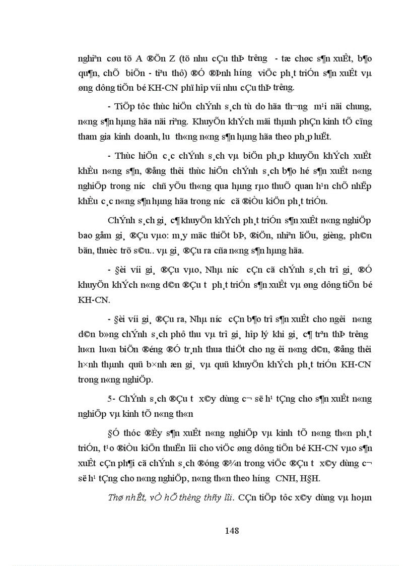 image for page Những phương hướng và biện pháp nhằm đưa tiến bộ khoa học công nghệ vào nông nghiệp của Cộng hòa Dân chủ nhân dân Lào