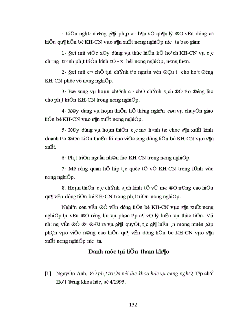 image for page Những phương hướng và biện pháp nhằm đưa tiến bộ khoa học công nghệ vào nông nghiệp của Cộng hòa Dân chủ nhân dân Lào