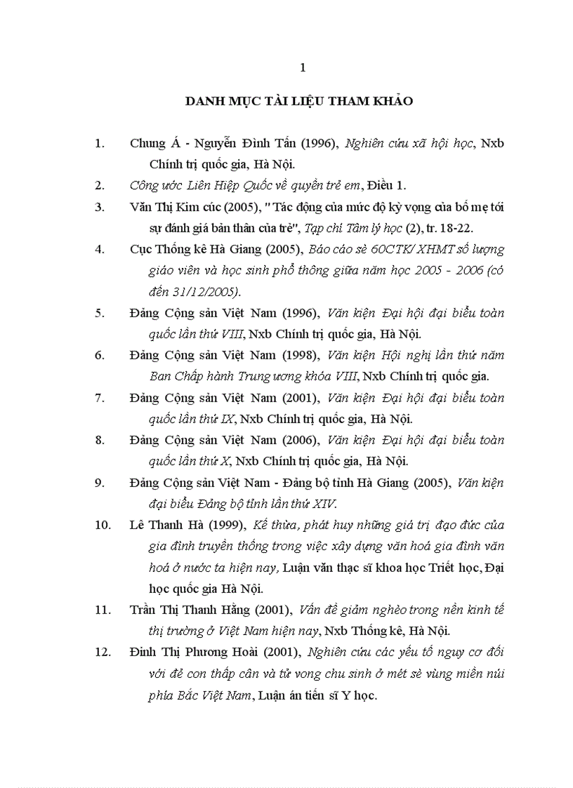 image for page Vai trò gia đình trong việc bảo vệ chăm sóc và giáo dục trẻ em ở tỉnh Hà Giang hiện nay