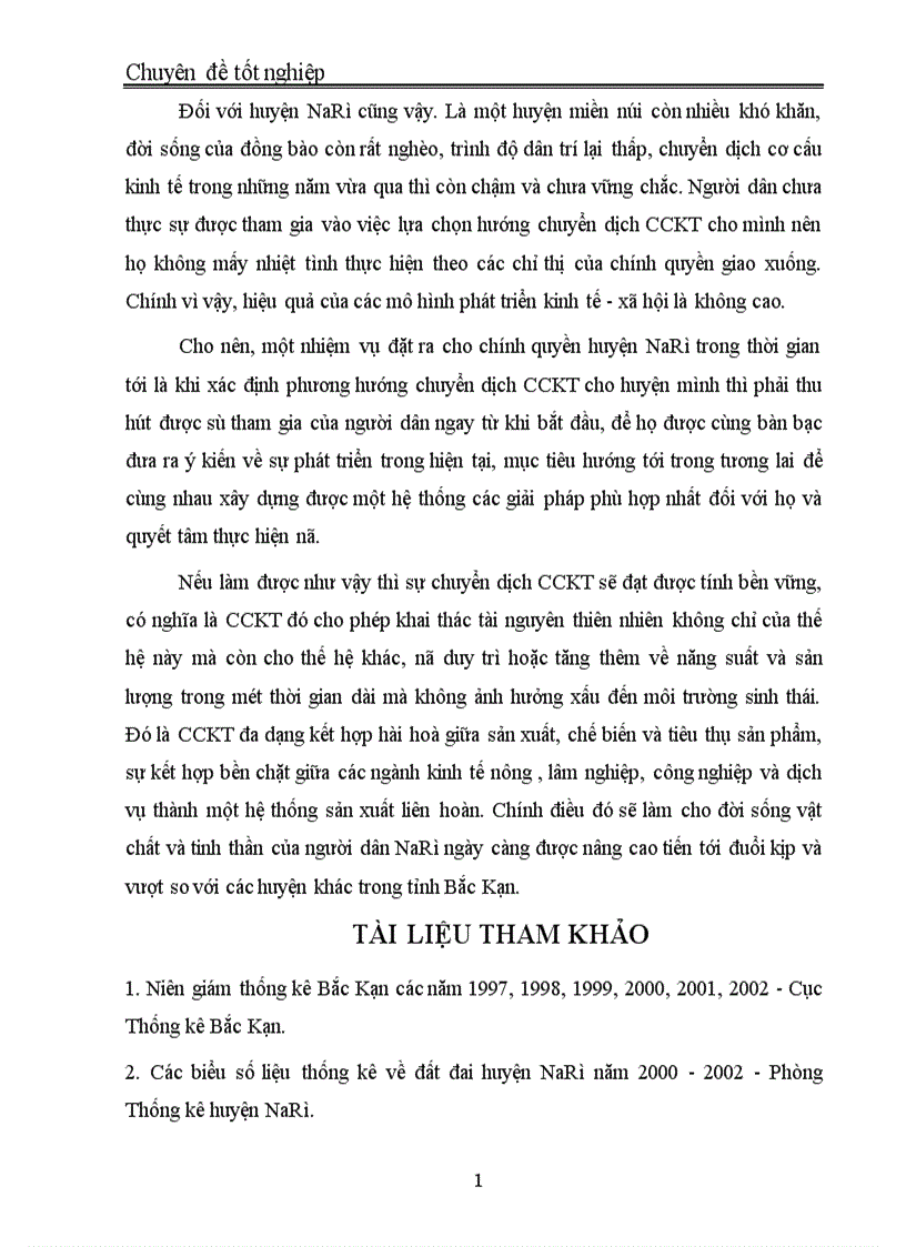 image for page Thu hút sự tham gia của cộng đồng vào việc xác định phương hướng chuyển dịch CCKT của huyện NaRì tỉnh Bắc Kạn