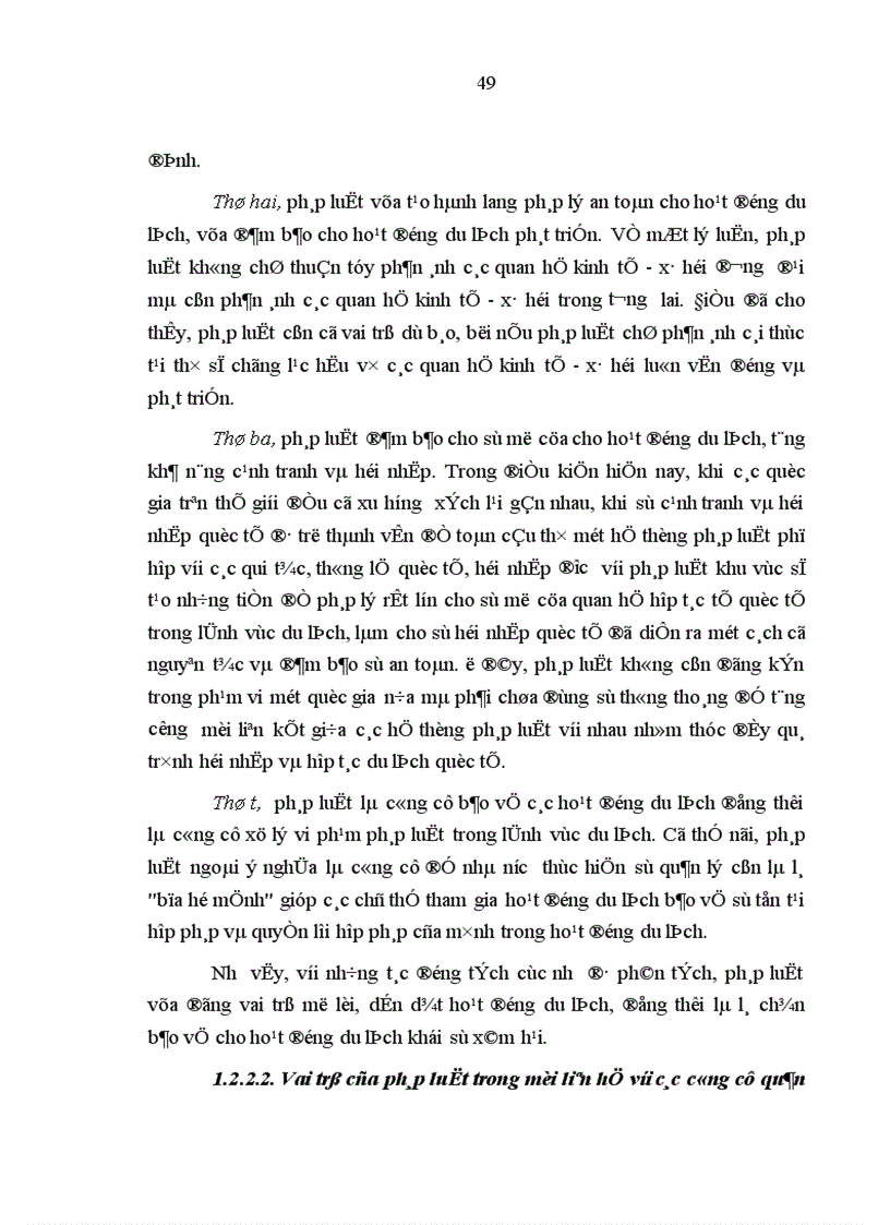 image for page Quản lý nhà nước bằng pháp luật đối với hoạt động du lịch ở Việt Nam hiện nay
