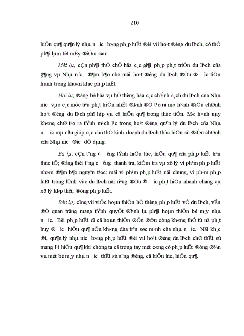 image for page Quản lý nhà nước bằng pháp luật đối với hoạt động du lịch ở Việt Nam hiện nay
