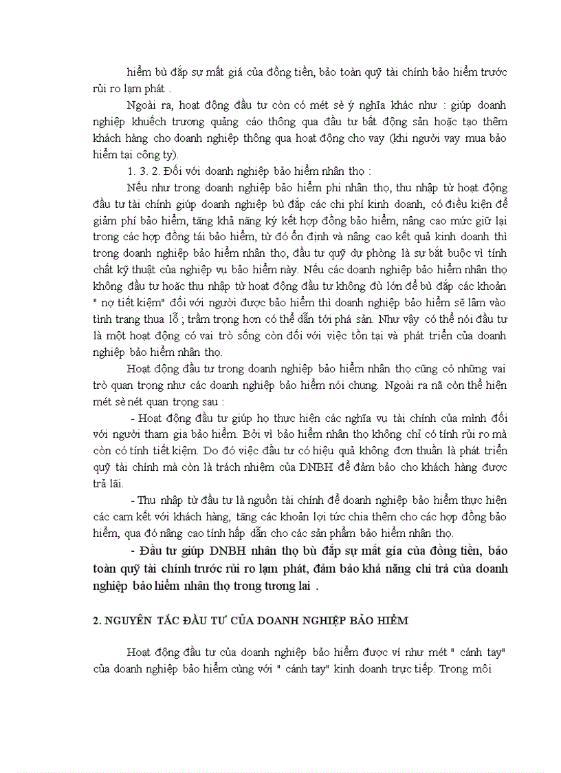image for page Bàn về hoạt động đầu tư trong doanh nghiệp bảo hiểm nhân thọ 1