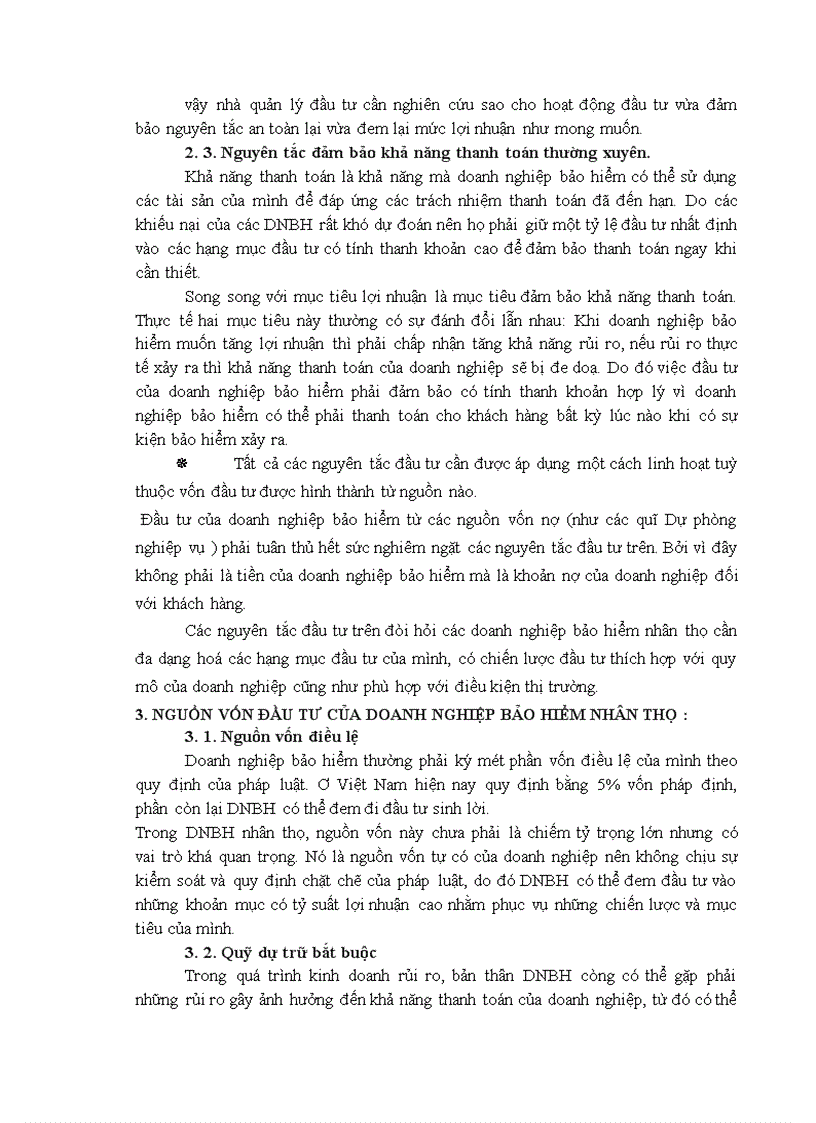 image for page Bàn về hoạt động đầu tư trong doanh nghiệp bảo hiểm nhân thọ 1