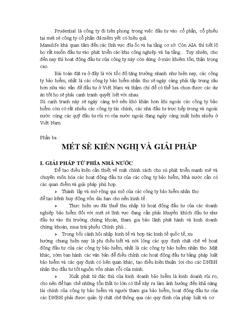 image for page Bàn về hoạt động đầu tư trong doanh nghiệp bảo hiểm nhân thọ 1