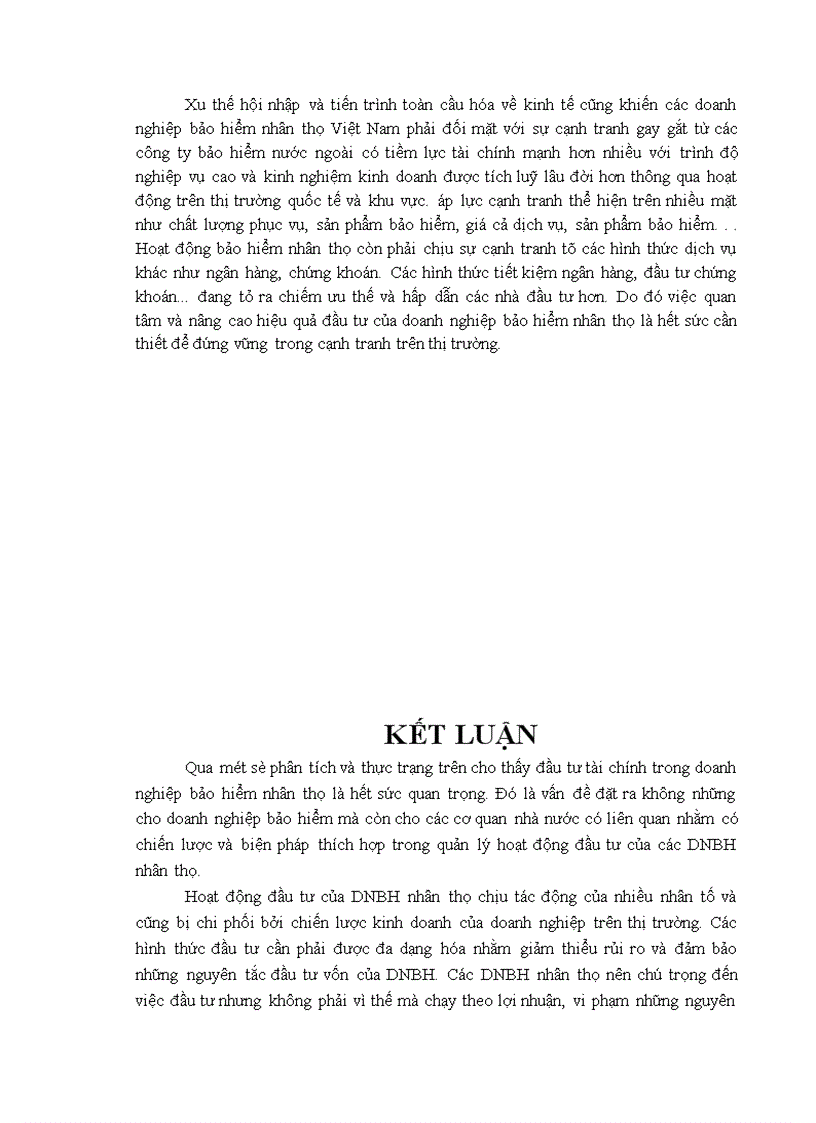 image for page Bàn về hoạt động đầu tư trong doanh nghiệp bảo hiểm nhân thọ 1