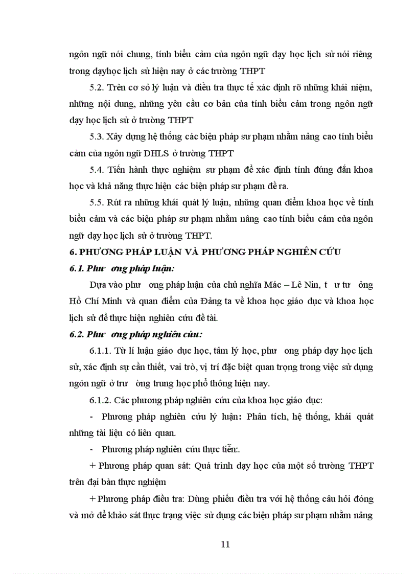 image for page Một số biện pháp sư phạm nhằm nâng cao tính biểu cảm của ngôn ngữ trong dạy học lịch sử ở trường THPT vận dụng qua chương trình lớp 10 chương trình chuẩn