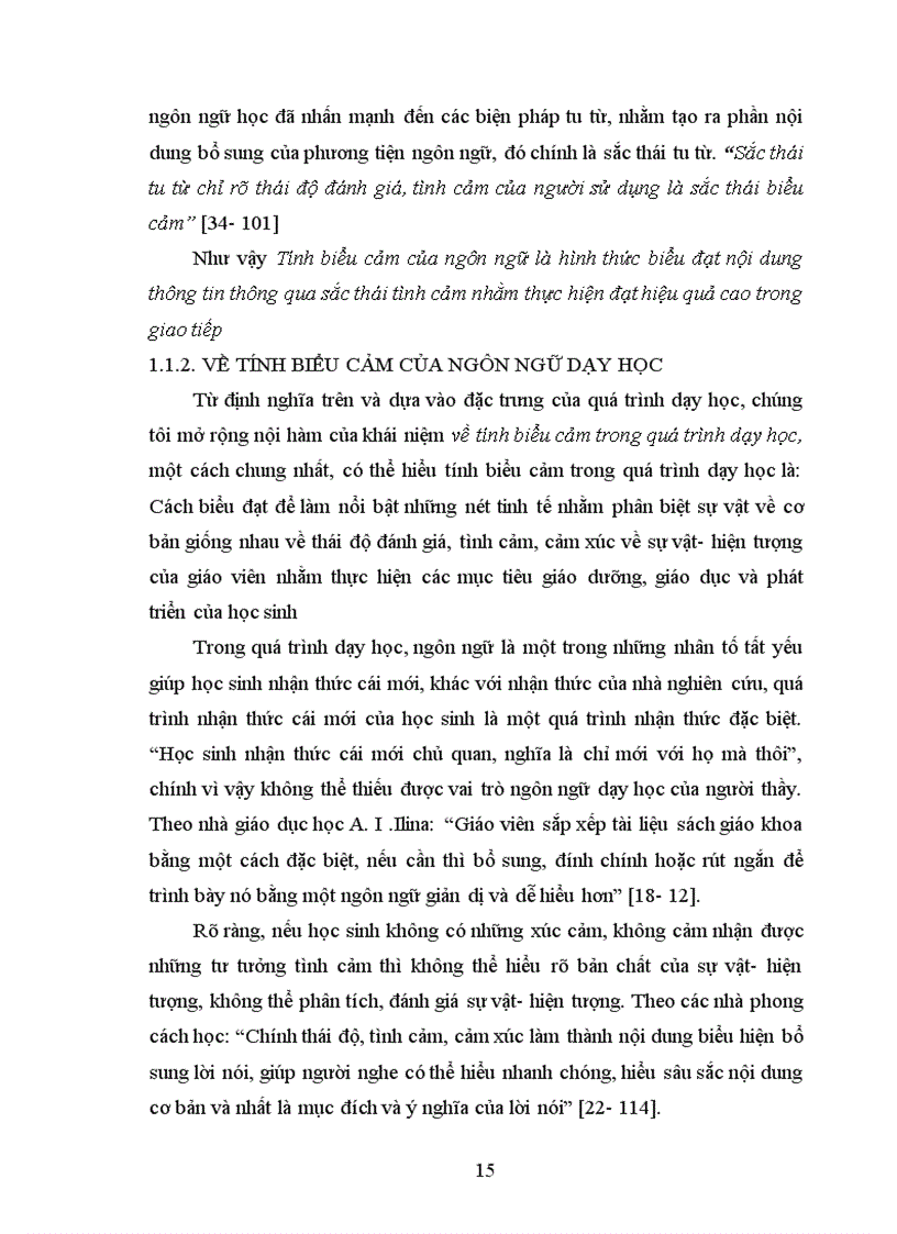 image for page Một số biện pháp sư phạm nhằm nâng cao tính biểu cảm của ngôn ngữ trong dạy học lịch sử ở trường THPT vận dụng qua chương trình lớp 10 chương trình chuẩn