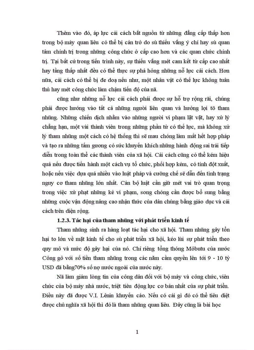 image for page các biện pháp phòng chống về tham nhũng và vấn đề tụt hậu xa hơn về kinh tế