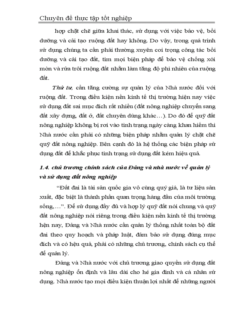 image for page Định hướng và giải pháp sử dụng đất nông nghiệp ở huyện Thanh Thuỷ đến năm 2010