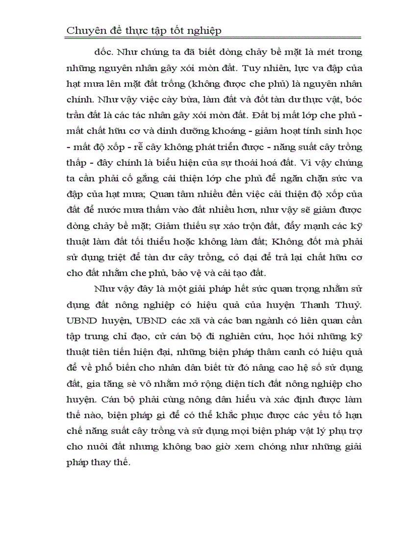 image for page Định hướng và giải pháp sử dụng đất nông nghiệp ở huyện Thanh Thuỷ đến năm 2010