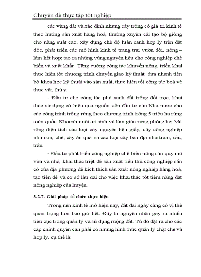 image for page Định hướng và giải pháp sử dụng đất nông nghiệp ở huyện Thanh Thuỷ đến năm 2010