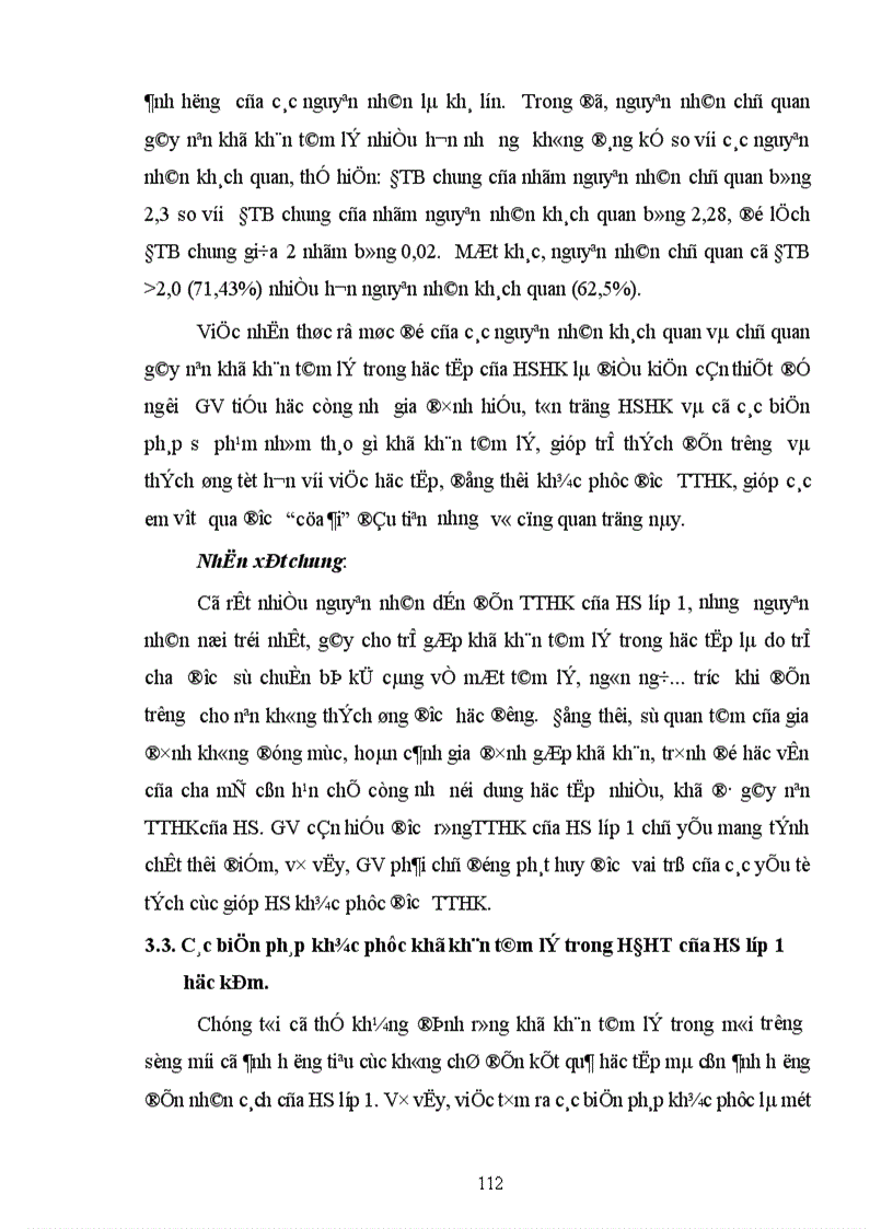 image for page Một số khó khăn tâm lí trong hoạt động học tập của học sinh lớp 1 học kém ở thành phố lạng sơn
