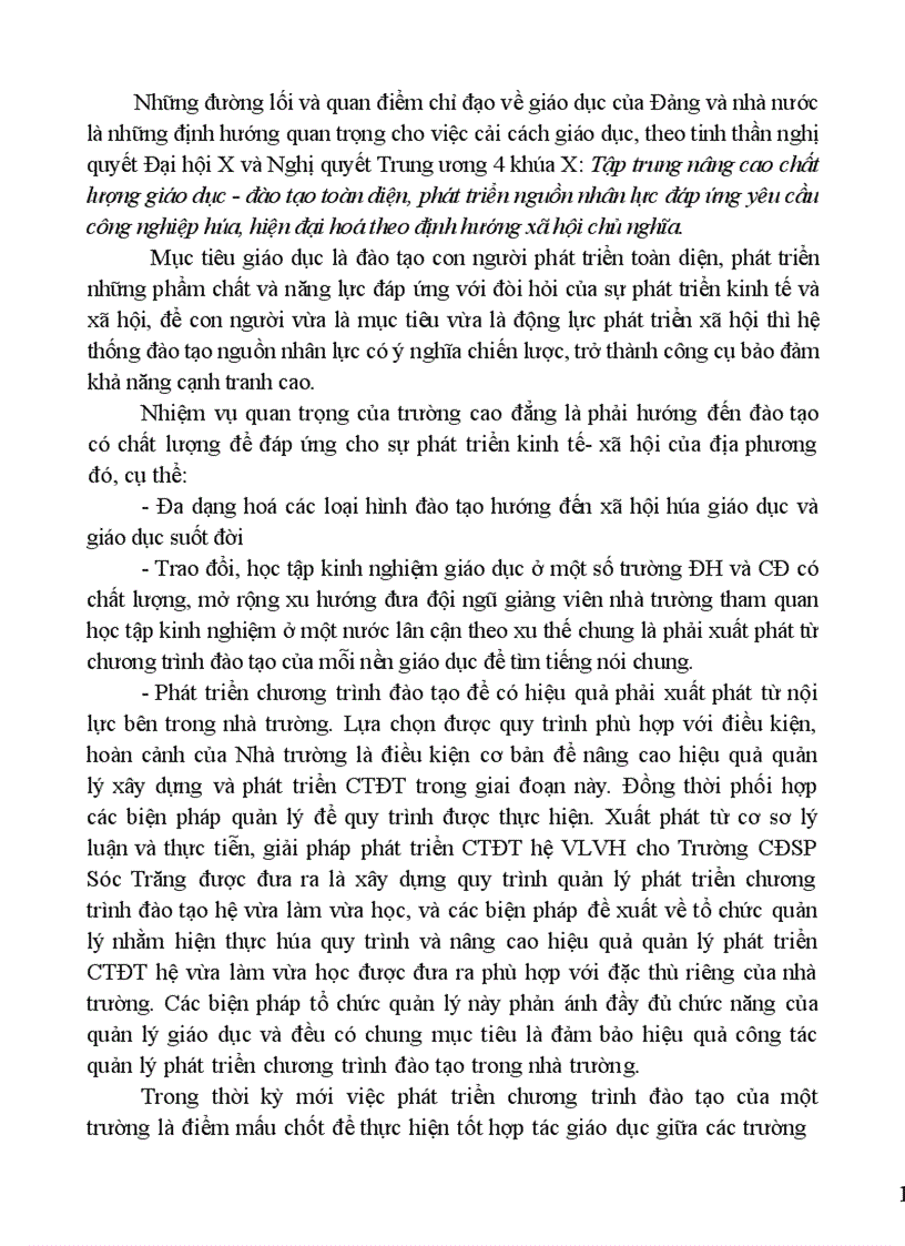image for page Giải pháp quản lý phát triển chương trình đào tạo hệ vừa làm vừa học của trường CĐSP Sóc Trăng