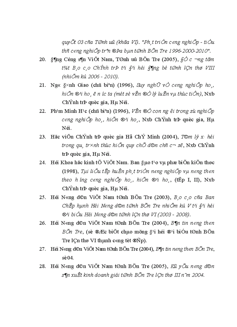 image for page Phát huy vai trò của nông dân trong sự nghiệp công nghiệp hoá hiện đại hoá nông nghiệp nông thôn ở Bến Tre hiện nay