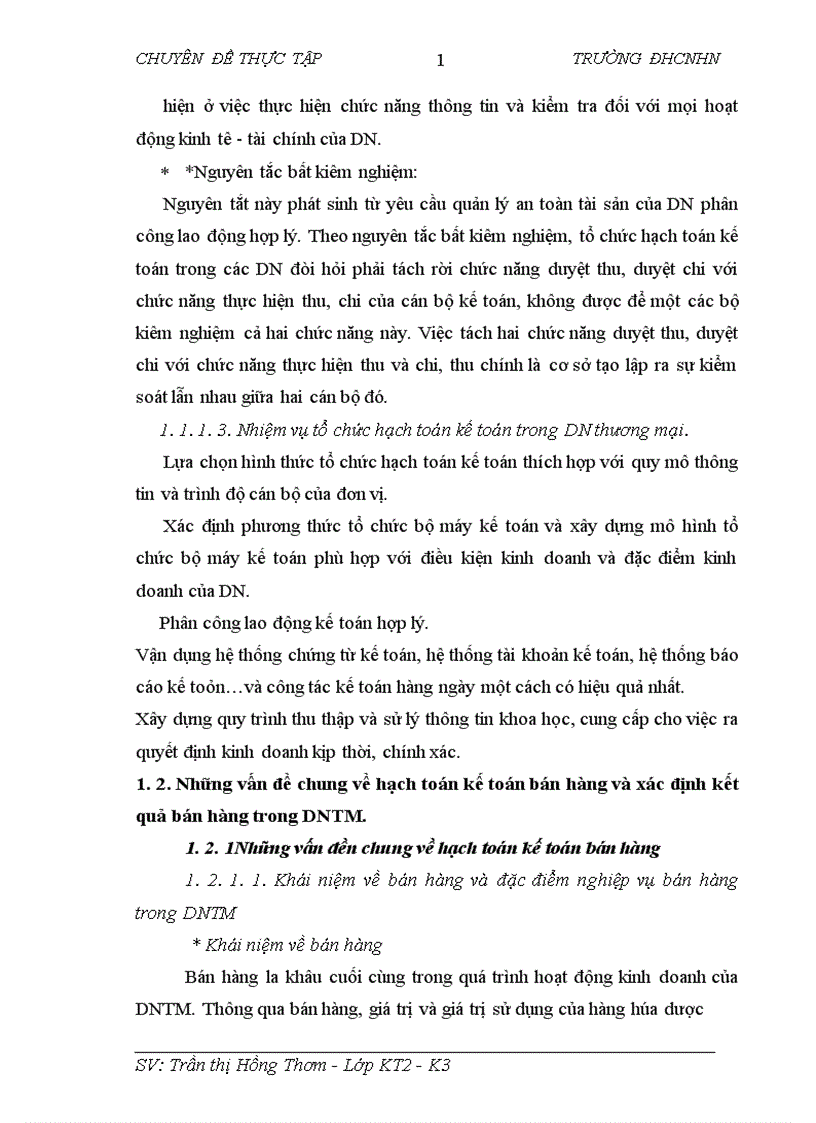 image for page Bán hàng và xác định kết quả kinh doanh tại công ty TNHH thương mại đầu tư và phát triển công nghệ 1