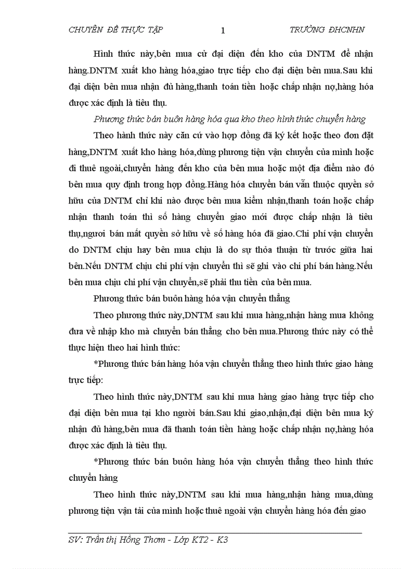 image for page Bán hàng và xác định kết quả kinh doanh tại công ty TNHH thương mại đầu tư và phát triển công nghệ 1