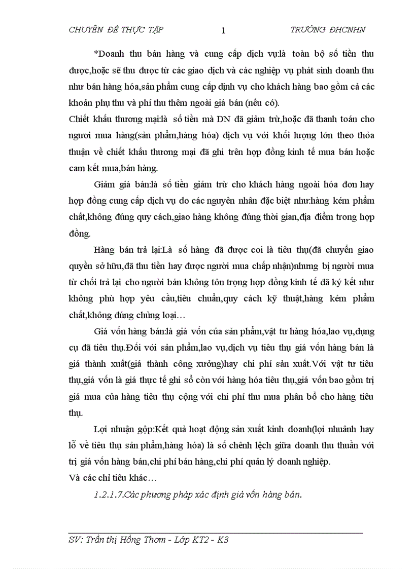 image for page Bán hàng và xác định kết quả kinh doanh tại công ty TNHH thương mại đầu tư và phát triển công nghệ 1