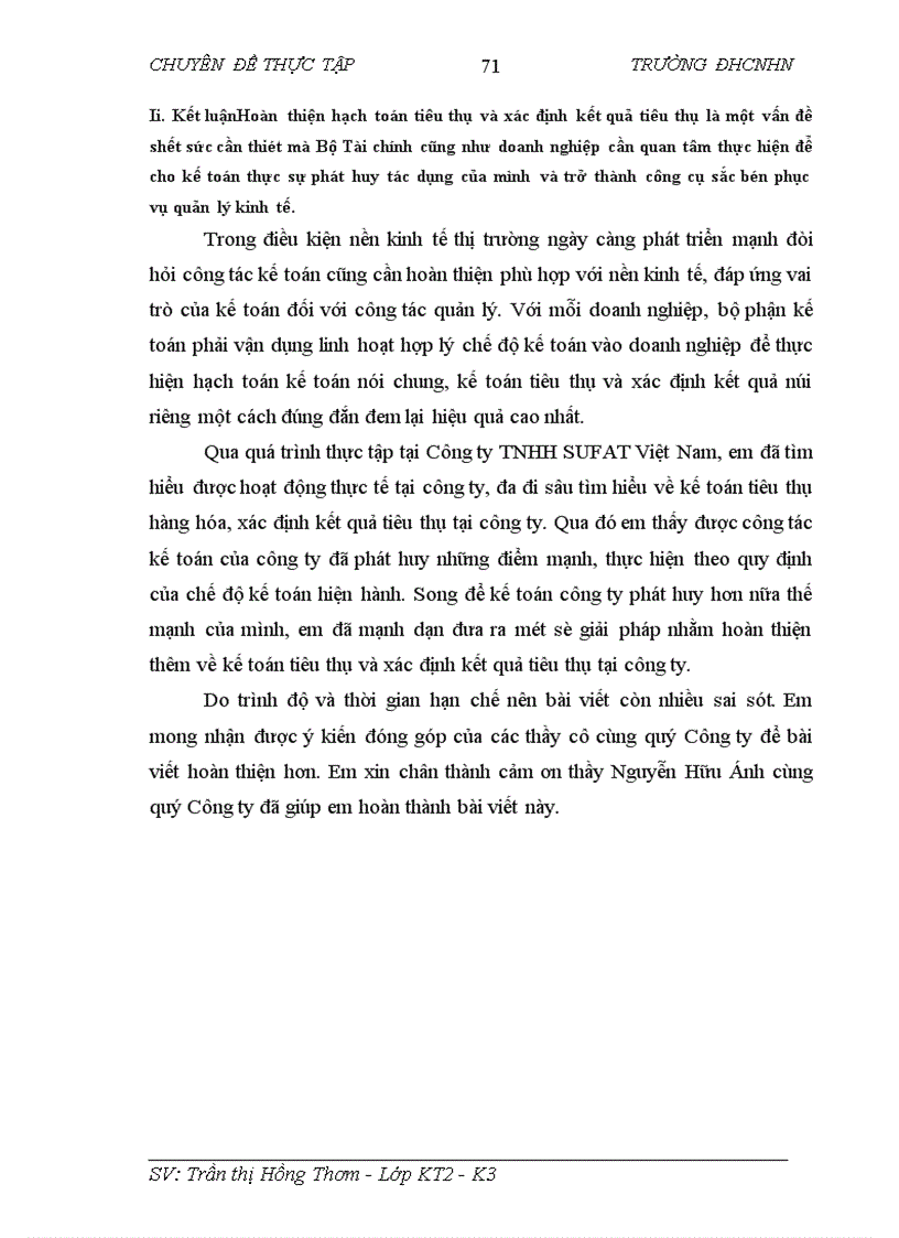 image for page Bán hàng và xác định kết quả kinh doanh tại công ty TNHH thương mại đầu tư và phát triển công nghệ 1