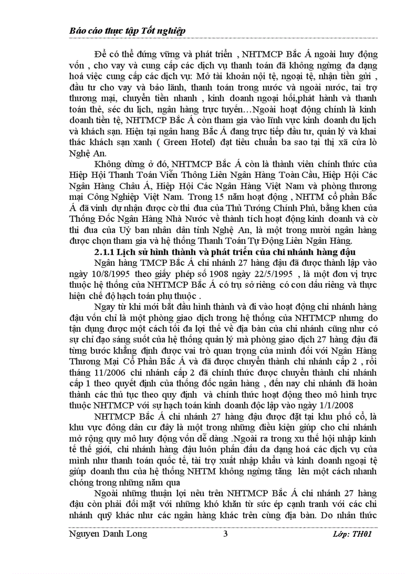 image for page Báo cáo thực tập tốt nghiệp về tín dụng ngân hàng
