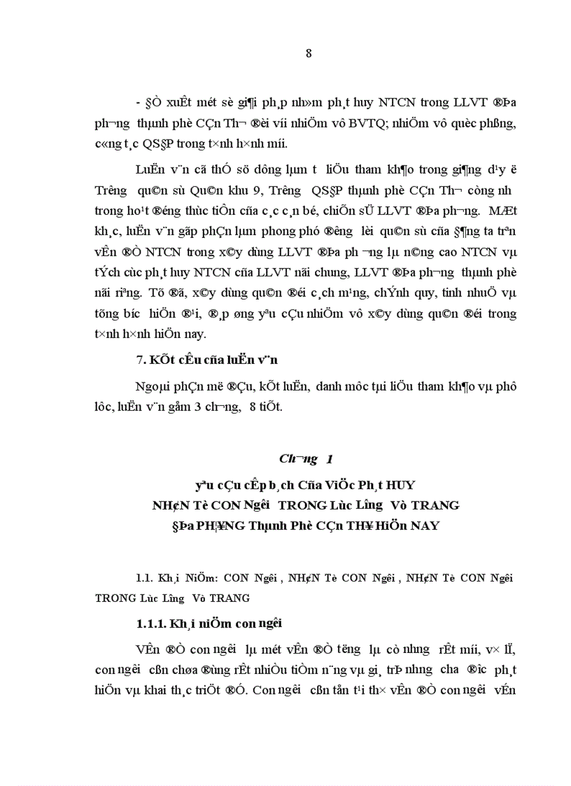 image for page Phát huy nhân tố con người trong lực lượng vũ trang địa phương thành phố Cần Thơ hiện nay