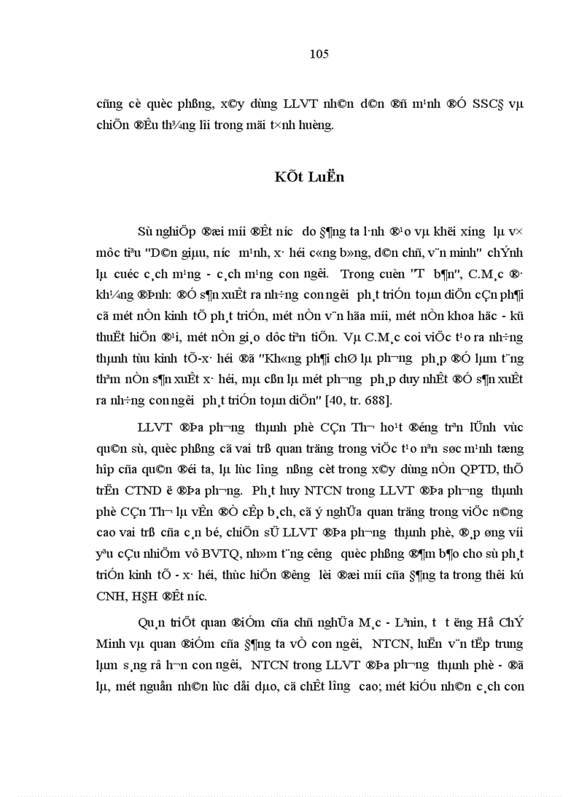 image for page Phát huy nhân tố con người trong lực lượng vũ trang địa phương thành phố Cần Thơ hiện nay