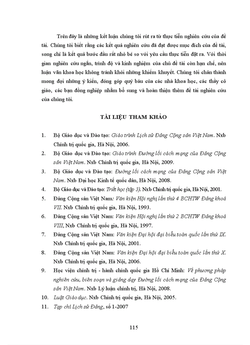 image for page Vận dụng phương pháp nêu vấn đề trong dạy học môn Đường lối cách mạng của Đảng cộng sản Việt Nam ở trường cao đẳng Sư phạm Ngô Gia Tự Bắc Giang