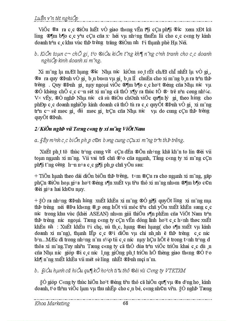 image for page Đẩy mạnh bán hàng cá nhân trong hoạt động tiêu thụ ở Công ty VTKTXM 1