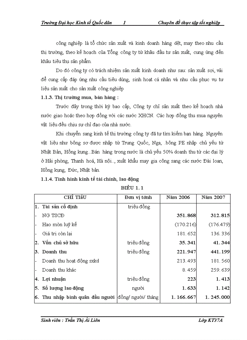 image for page Hoàn thiện kế toán chi phí sản xuất và tính giá thành sản phẩm tại Công ty TNHHNN MTV Dệt 8 3 1