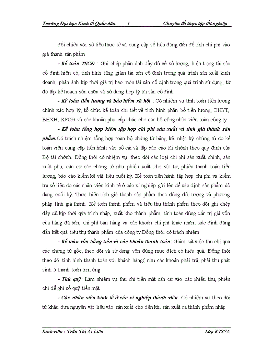 image for page Hoàn thiện kế toán chi phí sản xuất và tính giá thành sản phẩm tại Công ty TNHHNN MTV Dệt 8 3 1