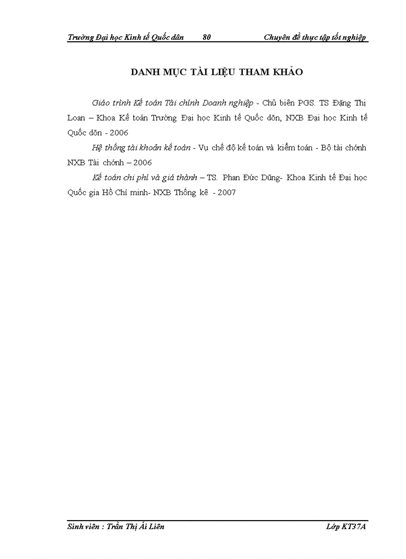 image for page Hoàn thiện kế toán chi phí sản xuất và tính giá thành sản phẩm tại Công ty TNHHNN MTV Dệt 8 3 1