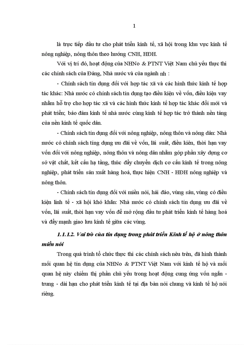 image for page Quan hệ giữa Tín dụng ngân hàng nông nghiệp và phát triển nông thôn với Nông hộ ở khu vực miền núi phía Bắc tỉnh Quảng Nam 1