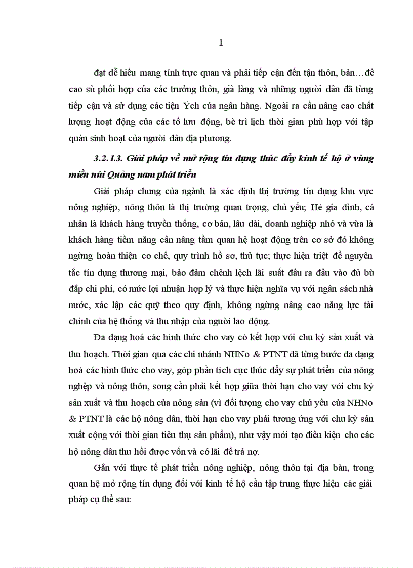 image for page Quan hệ giữa Tín dụng ngân hàng nông nghiệp và phát triển nông thôn với Nông hộ ở khu vực miền núi phía Bắc tỉnh Quảng Nam 1