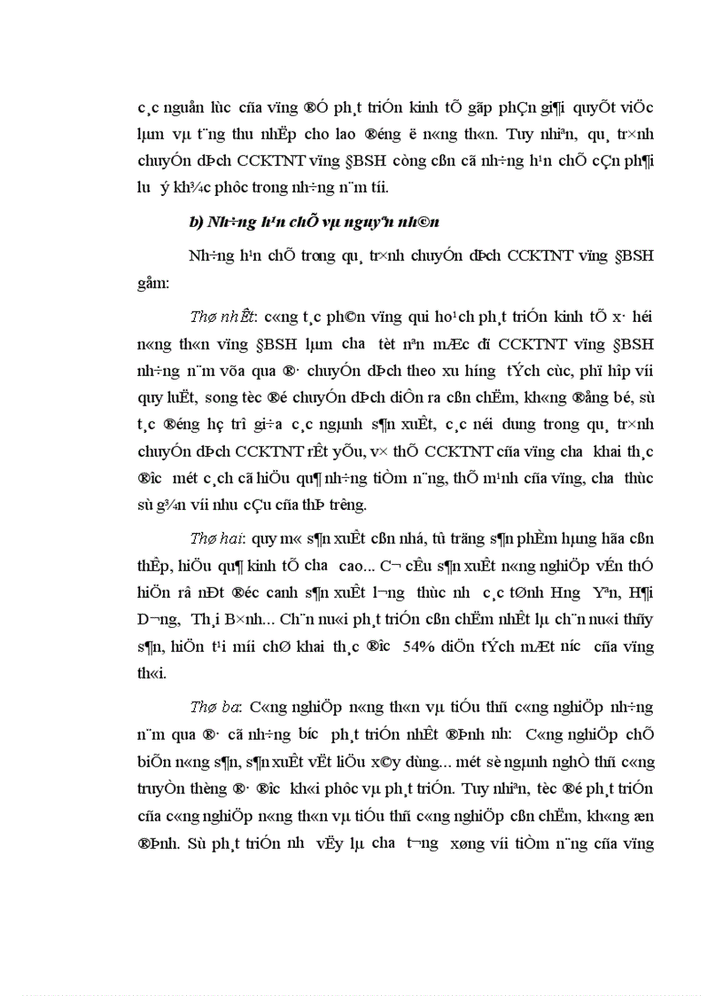 image for page Thực trạng và đặc điểm chuyển dịch cơ cấu kinh tế nông thôn vùng đồng bằng sông hồng