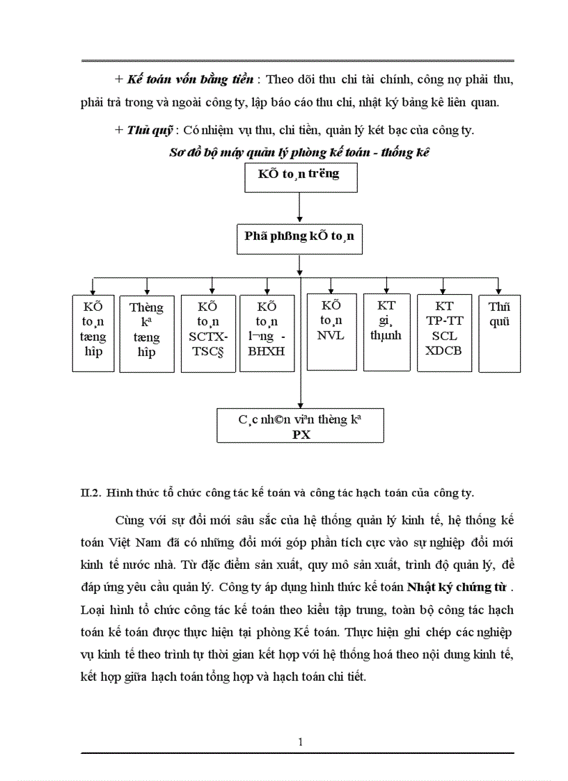 image for page Tình hình chung về công tác kế toán công ty Gang Thép thái nguyên