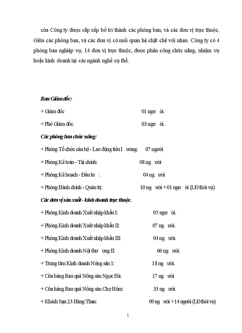image for page Hoàn thiện hạch toán tiêu thụ và xác định kết quả tiêu thụ tại Công ty SX XNK nông sản Hà nội 1
