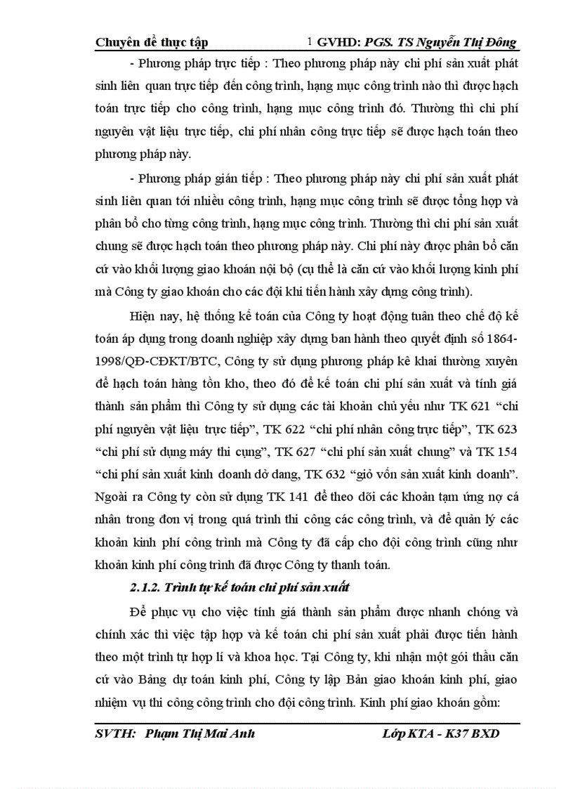 image for page Hoàn thiện kế toán chi phí sản xuất và tính giá thành sản phẩm xây dựng tại Công ty Cổ phần phần xây dựng và thương mại Phú Cường 1