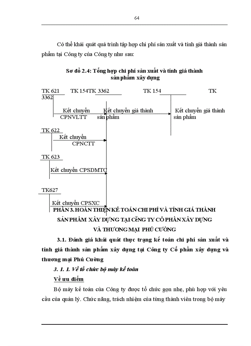 image for page Hoàn thiện kế toán chi phí sản xuất và tính giá thành sản phẩm xây dựng tại Công ty Cổ phần phần xây dựng và thương mại Phú Cường 1