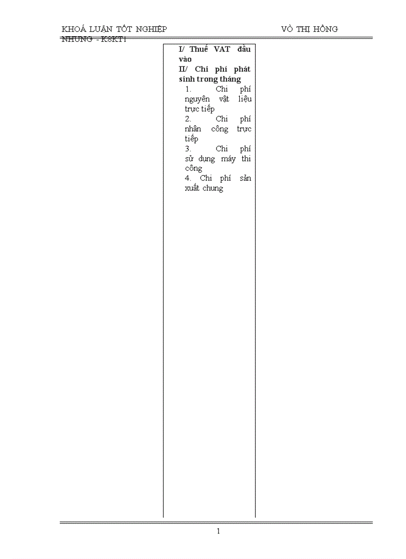 image for page Thực trạng kế toán chi phí sản xuất và tính giá thành sản phẩm tại công ty xây dựng công trình hàng không ACC