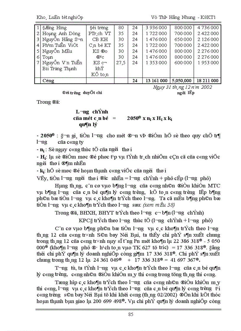 image for page Thực trạng kế toán chi phí sản xuất và tính giá thành sản phẩm tại công ty xây dựng công trình hàng không ACC