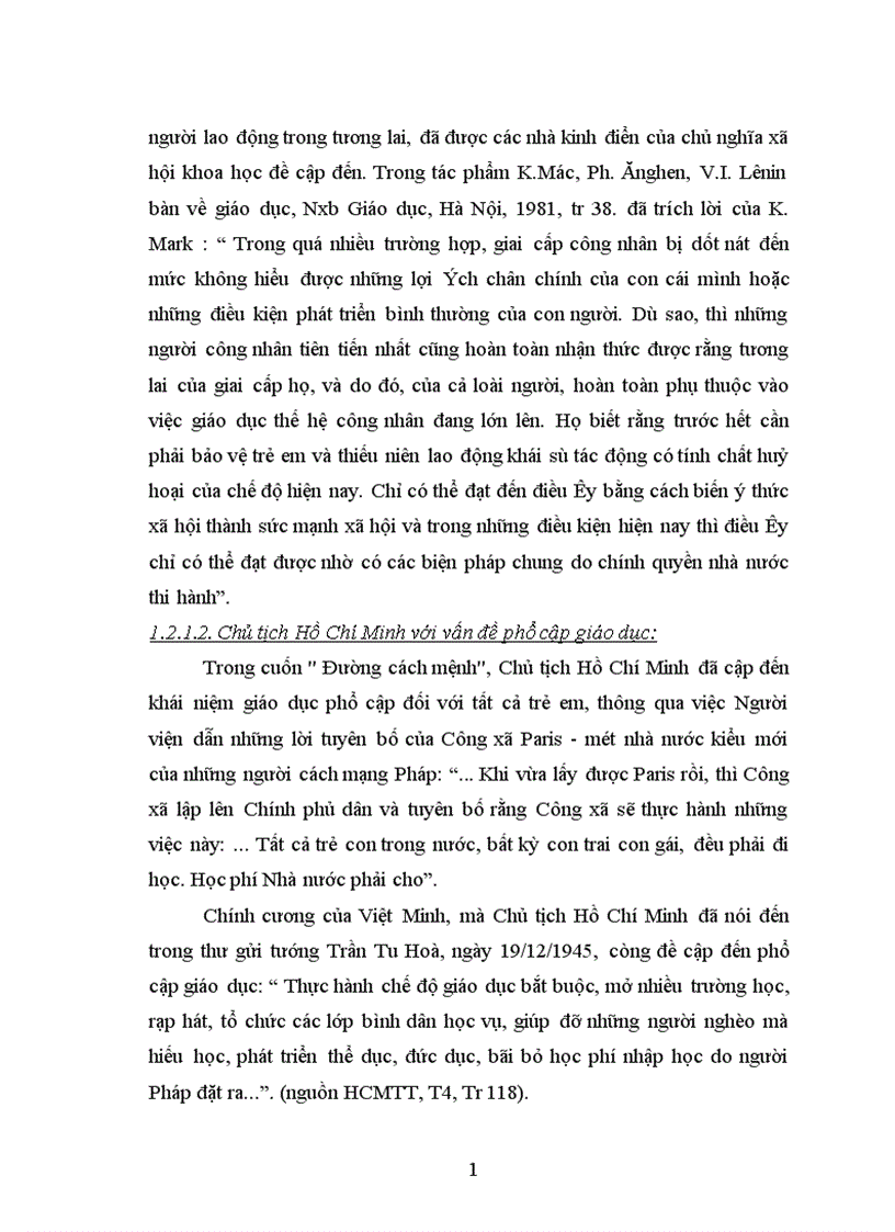 image for page Một số biện pháp quản lý công tác phổ cập giáo dục trung học cơ sở ở tỉnh Yên Bái đến năm 2010 1