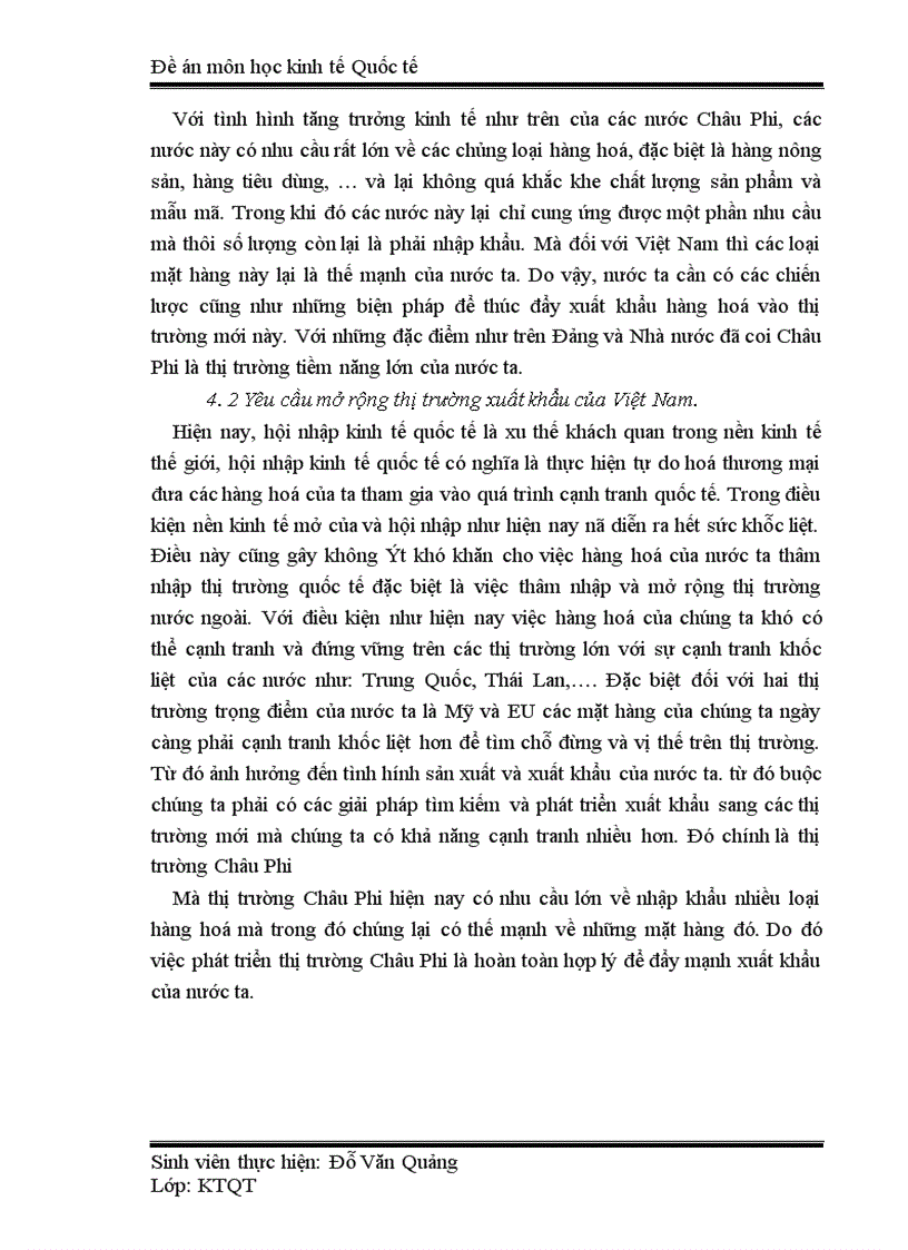 image for page Xuất khẩu hàng hoá của Việt Nam sang thị trường Châu Phi thực trạng và giải pháp 1