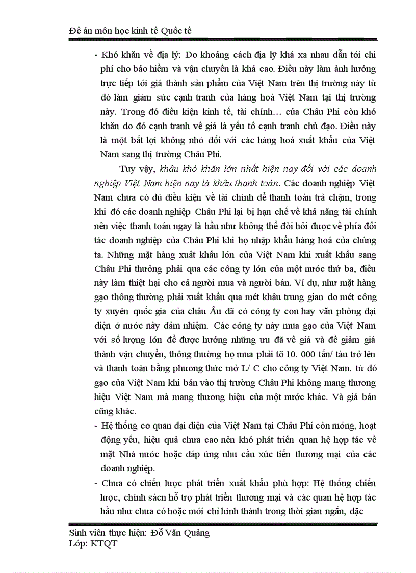 image for page Xuất khẩu hàng hoá của Việt Nam sang thị trường Châu Phi thực trạng và giải pháp 1