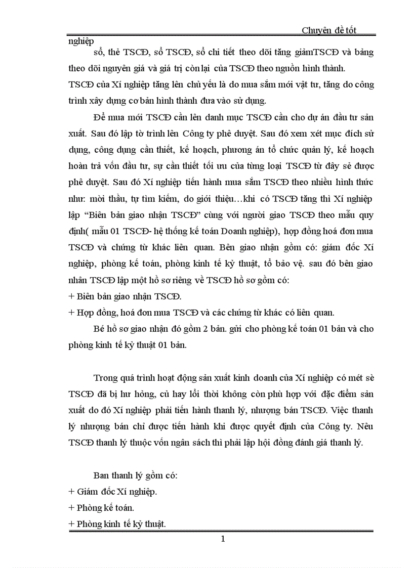 image for page Tổ chức công tác kế toán TSCĐ ở Xí nghiệp xây dựng COSEVCO65