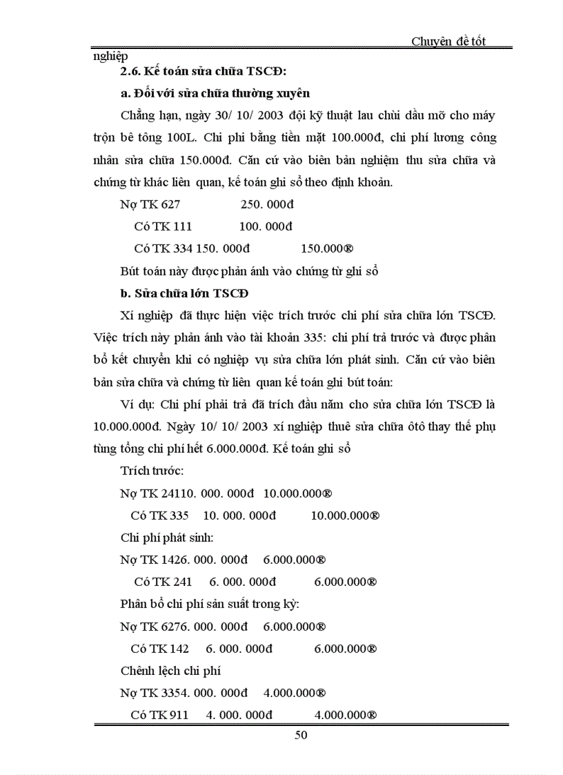 image for page Tổ chức công tác kế toán TSCĐ ở Xí nghiệp xây dựng COSEVCO65