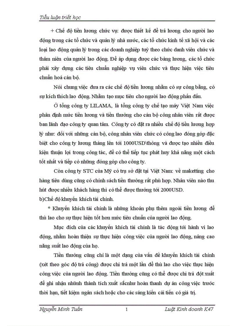 image for page Mối quan hệ biện chứng giữa LLSX và QHSX trong vấn đề tiền thưởng ở một số doanh nghiệp Việt Nam hiện nay