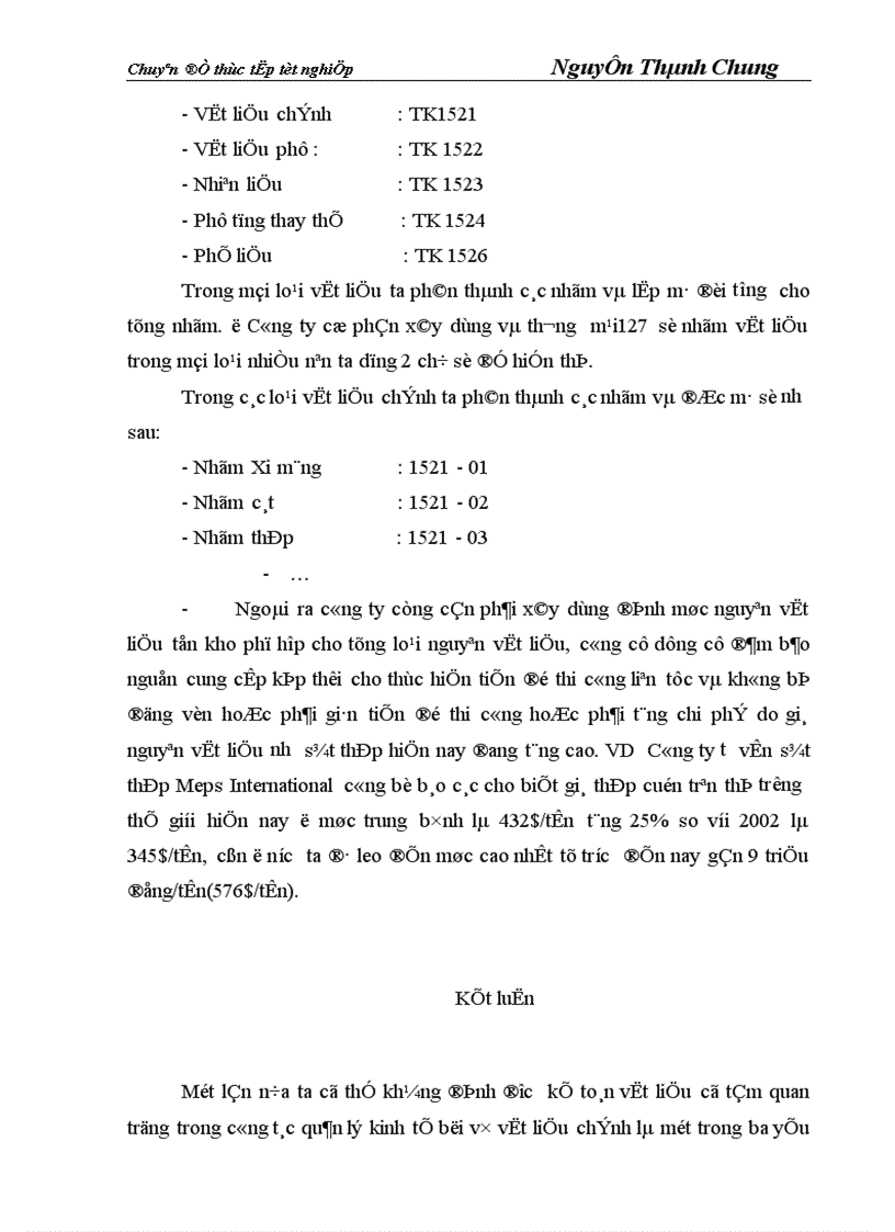 image for page Hoàn thiện công tác kế toán nguyên vật liệu và công cụ dụng cụ tại Công ty cổ phần xây dựng và thương mại127 1